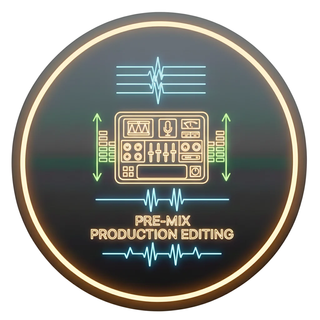 Pre-Mix Production Editing - Sonic Refinery